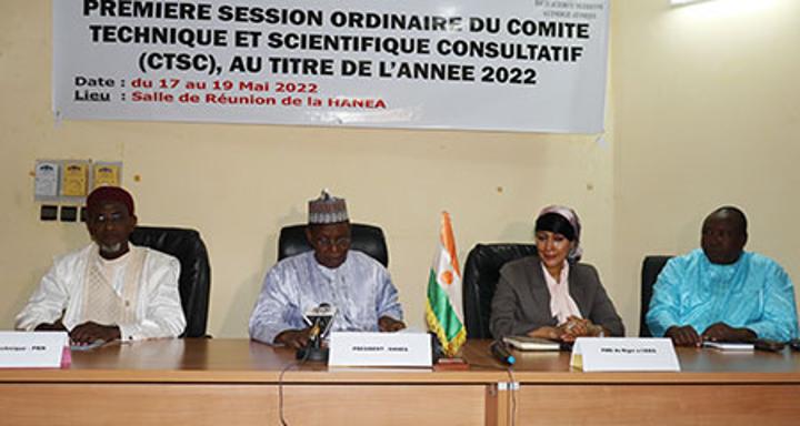Première Session Ordinaire du Comité Technique et scientifique Consultatif (CTSC), au Titre de l’Année 2022 : Pour une utilisation sécurisée des applications pacifiques de l’énergie atomique Première Session Ordinaire du Comité Technique et scientifique Consultatif (CTSC), au Titre de l’Année 2022 : Pour une utilisation sécurisée des applications pacifiques de l’énergie atomique
