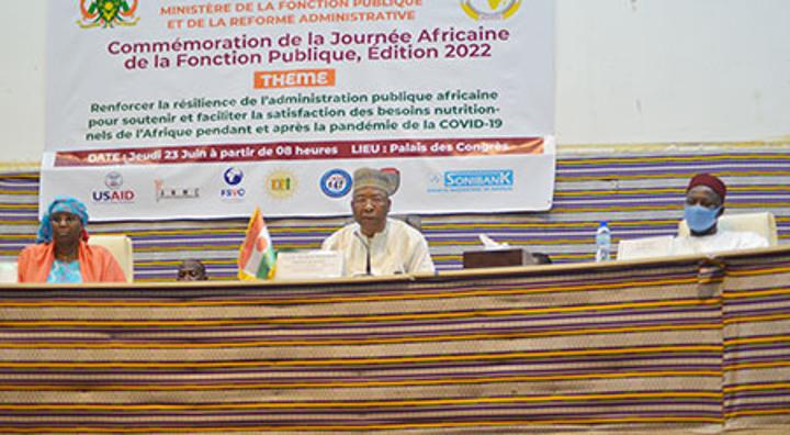 Commémoration de la Journée Africaine de la Fonction Publique : Pour une administration forte et sociale, vectrice de développement Commémoration de la Journée Africaine de la Fonction Publique : Pour une administration forte et sociale, vectrice de développement