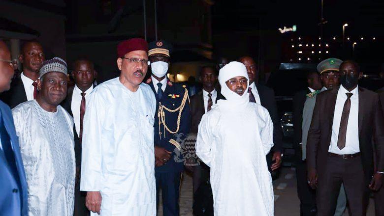 le président du Niger, Mohamed Bazoum séjourne au Tchad