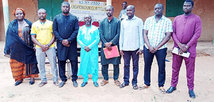  Première Assemblée Générale Ordinaire portant Création du Club ‘’AS Ny 2000’’ : Doter le quartier d’un Club professionnel pour l’éclosion des jeunes talent Première Assemblée Générale Ordinaire portant Création du Club ‘’AS Ny 2000’’ : Doter le quartier d’un Club professionnel pour l’éclosion des jeunes talent