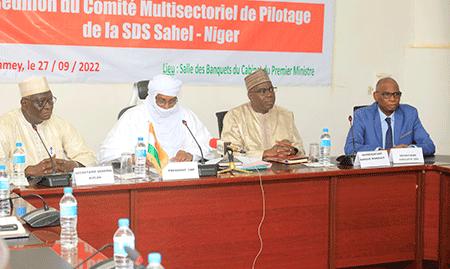 Réunion du comité ministériel de pilotage de la SDS Sahel Niger : Des réflexions pour redynamiser l’institution Réunion du comité ministériel de pilotage de la SDS Sahel Niger : Des réflexions pour redynamiser l’institution