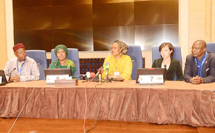 Conférence de presse des organisateurs de la table ronde technique préparatoire du sommet des femmes africaines transformatrices : Les principales attentes vis-à-vis du Sommet des Chefs d’État de l’UA sur l’industrialisation de l’Afrique Conférence de presse des organisateurs de la table ronde technique préparatoire du sommet des femmes africaines transformatrices : Les principales attentes vis-à-vis du Sommet des Chefs d’État de l’UA sur l’industrialisation de l’Afrique