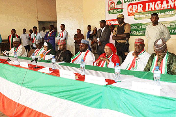 Convention régionale du Congrès Pour la République (CPR-Inganci) : Dr Moussa Yacouba élu nouveau président de ladite convention régionale de Niamey Convention régionale du Congrès Pour la République (CPR-Inganci) : Dr Moussa Yacouba élu nouveau président de ladite convention régionale de Niamey
