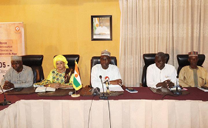 Point de presse du ministre de l’Aménagement du Territoire et du Développement Communautaire : «De résultats satisfaisants ont été obtenus grâce à ces assises», selon Maman Ibrahim Mahaman Point de presse du ministre de l’Aménagement du Territoire et du Développement Communautaire : «De résultats satisfaisants ont été obtenus grâce à ces assises», selon Maman Ibrahim Mahaman