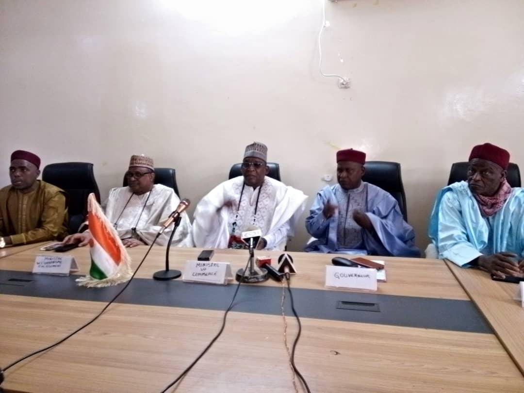 Installation du comité régional chargé de la répartition des boutiques du marché central de Tahoua Installation du comité régional chargé de la répartition des boutiques du marché central de Tahoua