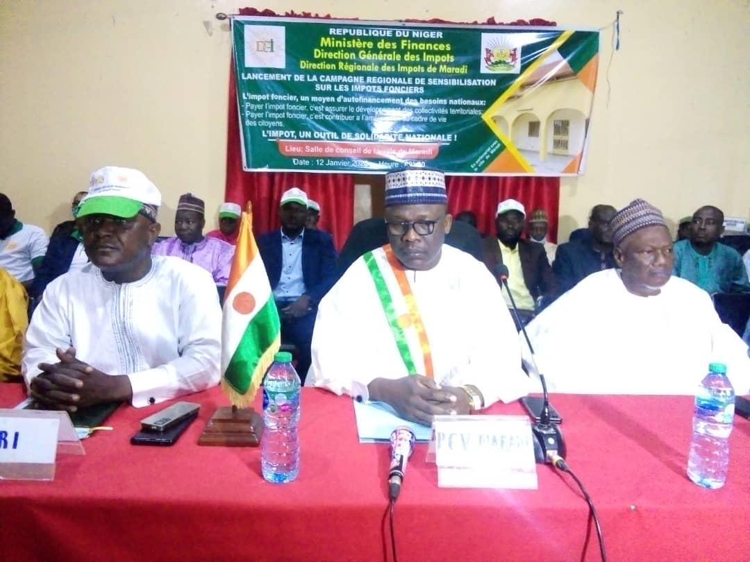 Lancement de la campagne de sensibilisation sur les impôts fonciers à Maradi Lancement de la campagne de sensibilisation sur les impôts fonciers à Maradi