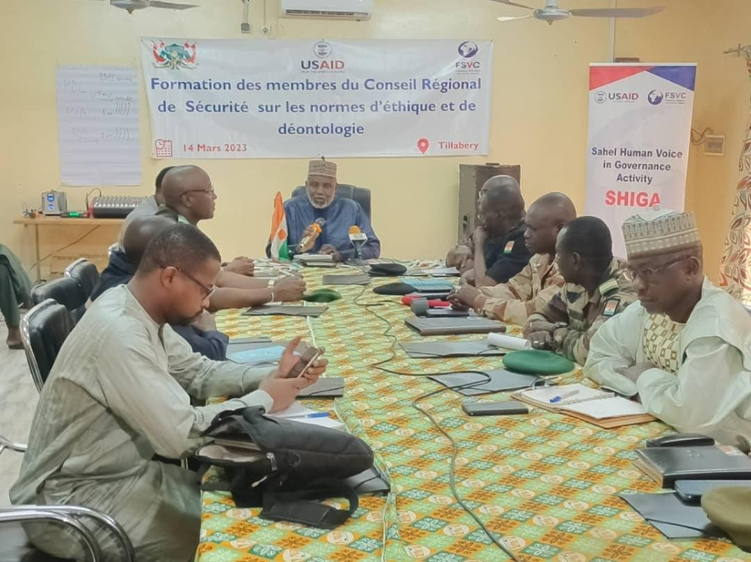 ‘’Les normes d’éthique et de déontologie’’, thème d’un atelier ouvert à Tillabéri à l’endroit des membres du Conseil Régional de Sécurité ‘’Les normes d’éthique et de déontologie’’, thème d’un atelier ouvert à Tillabéri à l’endroit des membres du Conseil Régional de Sécurité