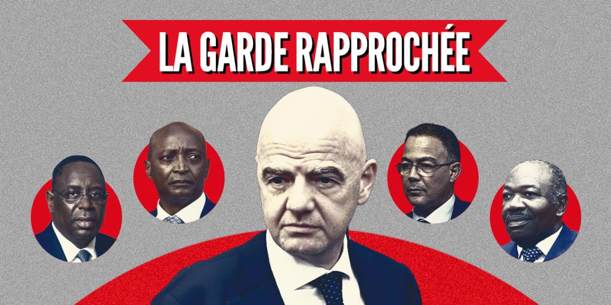 Les soutiens africains de Gianni Infantino, le patron de la Fifa Les soutiens africains de Gianni Infantino, le patron de la Fifa
