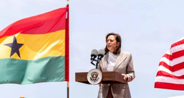 Kamala Harris au Ghana : « Nous sommes “à fond” sur l’Afrique » Kamala Harris au Ghana : « Nous sommes “à fond” sur l’Afrique »