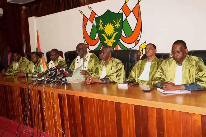 Niger : La cour constitutionnelle valide et proclame les résultats définitifs des élections partielles de la diaspora Niger : La cour constitutionnelle valide et proclame les résultats définitifs des élections partielles de la diaspora