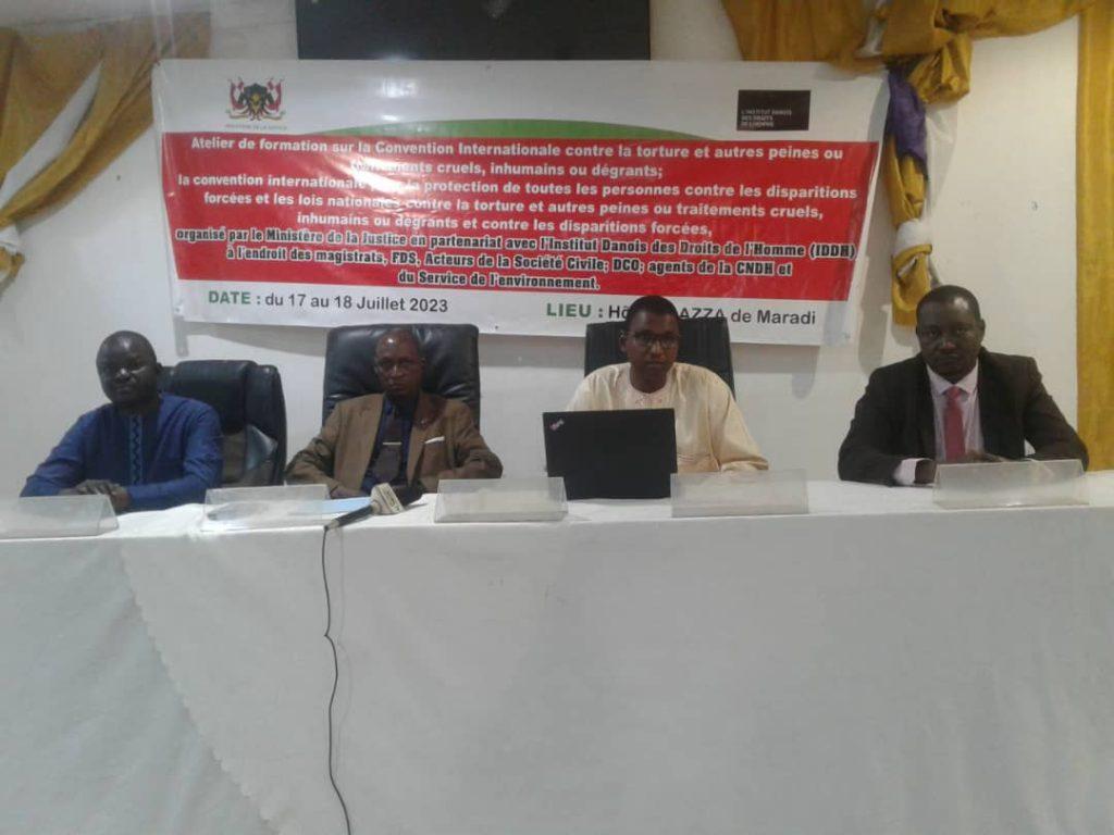 Convention Internationale contre la torture et les traitements cruels : Des magistrats, des membres des FDS et de la société civile en formation à Maradi Convention Internationale contre la torture et les traitements cruels : Des magistrats, des membres des FDS et de la société civile en formation à Maradi