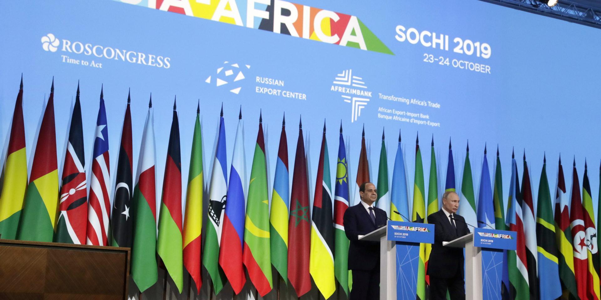 Afrique : 92 accords signés avec la Russie dont 40 dans le volet militaire Afrique : 92 accords signés avec la Russie dont 40 dans le volet militaire