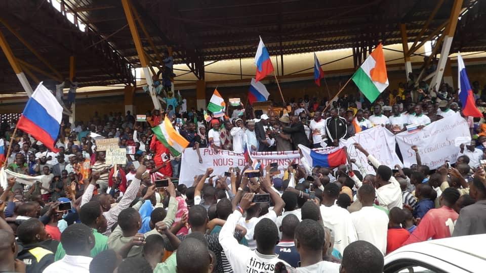Les populations de Dosso apportent leur soutien au CNSP Les populations de Dosso apportent leur soutien au CNSP