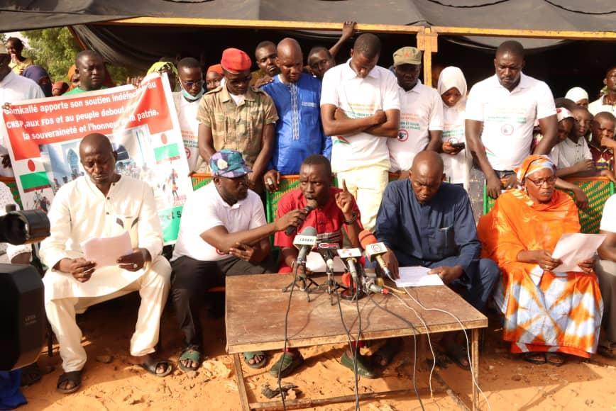 Niamey : Les populations de Gamkallé apportent leur soutien au CNSP Niamey : Les populations de Gamkallé apportent leur soutien au CNSP