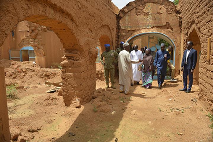 Ministère de la Jeunesse, des Sports, des Arts et de la Culture : Le Colonel- major Abdourahamane Amadou visite le CCOG et le CFPM Ministère de la Jeunesse, des Sports, des Arts et de la Culture : Le Colonel- major Abdourahamane Amadou visite le CCOG et le CFPM