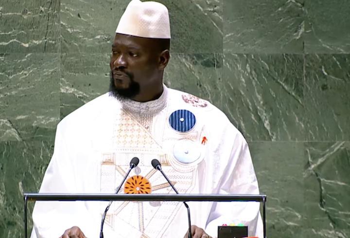 Mamadi Doumbouya à l'ONU : L'Afrique, pro-africaine avant tout Mamadi Doumbouya à l'ONU : L'Afrique, pro-africaine avant tout
