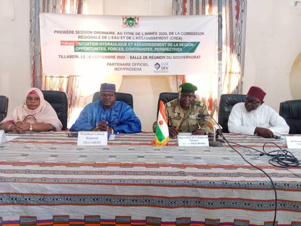 Tillabéri/Première session ordinaire du CREA au titre de l’année 2023 : « Situation hydraulique et Assainissement de la région : opportunités, forces, contraintes, perspective » thème de la session Tillabéri/Première session ordinaire du CREA au titre de l’année 2023 : « Situation hydraulique et Assainissement de la région : opportunités, forces, contraintes, perspective » thème de la session