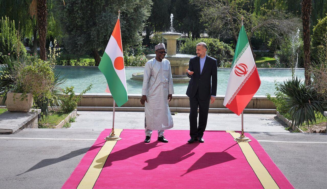 Les ministres des AE de l’Iran et du Niger discutent de l'élargissement des liens Les ministres des AE de l’Iran et du Niger discutent de l'élargissement des liens