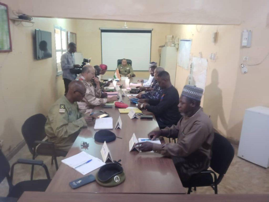 Agadez/Sécurité : Le Gouverneur préside la réunion du Conseil Régional de Sécurité Agadez/Sécurité : Le Gouverneur préside la réunion du Conseil Régional de Sécurité