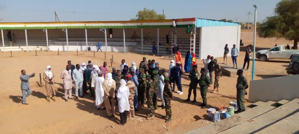 Agadez : Le Gouverneur visite l’Arène de lutte traditionnelle en réfection Agadez : Le Gouverneur visite l’Arène de lutte traditionnelle en réfection