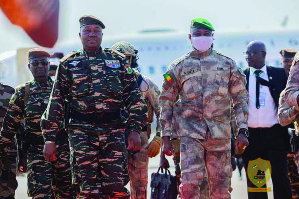 Visites de travail du Président du Conseil National pour la Sauvegarde de la Patrie, Chef de l’Etat au Mali et au Burkina Faso Visites de travail du Président du Conseil National pour la Sauvegarde de la Patrie, Chef de l’Etat au Mali et au Burkina Faso