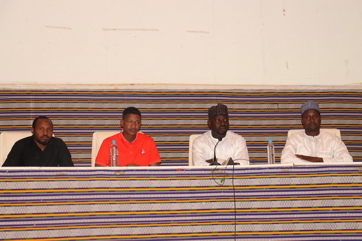 Le Vice Président du FSSP présente les fondements dudit fonds à l’Union des Scolaires Nigériens (USN) Le Vice Président du FSSP présente les fondements dudit fonds à l’Union des Scolaires Nigériens (USN)