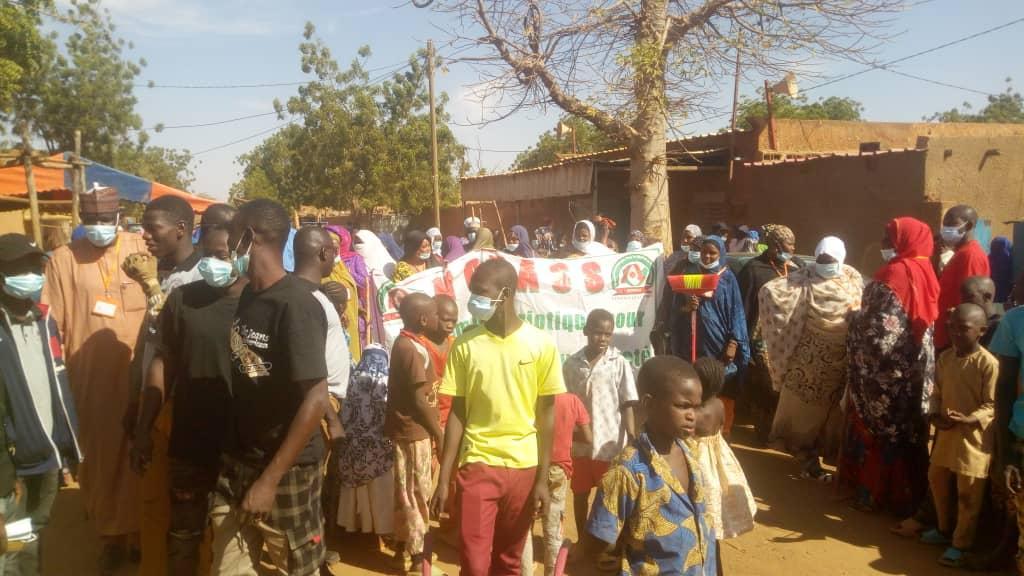 Le MOPASS lance une opération de salubrité publique au quartier aéroport de Niamey Le MOPASS lance une opération de salubrité publique au quartier aéroport de Niamey