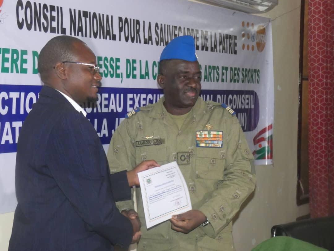 M. Sidi Mohamed élu nouveau président du bureau exécutif national du Conseil National de la Jeunesse Nigérienne M. Sidi Mohamed élu nouveau président du bureau exécutif national du Conseil National de la Jeunesse Nigérienne