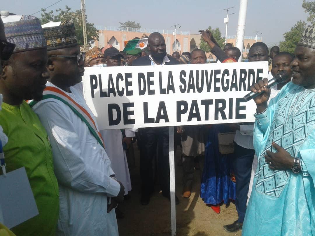 Maradi inaugure sa place de la sauvegarde de la patrie Maradi inaugure sa place de la sauvegarde de la patrie