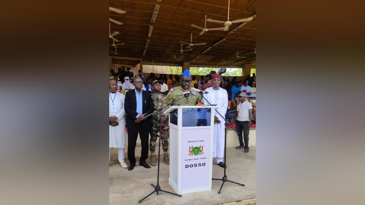 Ouverture à Dosso de la 2ème édition du tournoi de lutte traditionnelle dénommé Ouverture à Dosso de la 2ème édition du tournoi de lutte traditionnelle dénommé