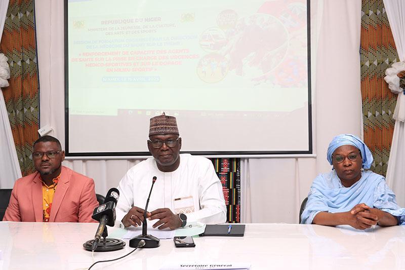 Formation des médecins sportifs : Garantir une meilleure prise en charge des urgences médico-sportives au Niger Formation des médecins sportifs : Garantir une meilleure prise en charge des urgences médico-sportives au Niger
