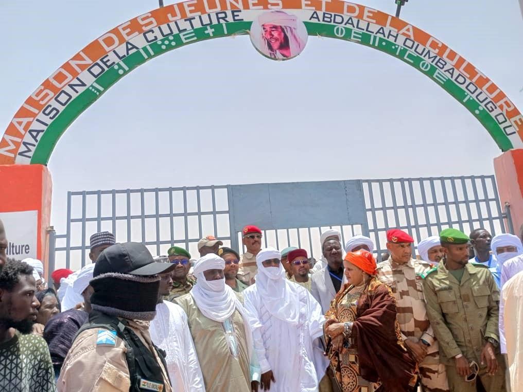 Culture : la Maison des Jeunes et de la Culture d’Arlit baptisée du nom de ‘’Abdallah AG Oumbadougou’’ Culture : la Maison des Jeunes et de la Culture d’Arlit baptisée du nom de ‘’Abdallah AG Oumbadougou’’