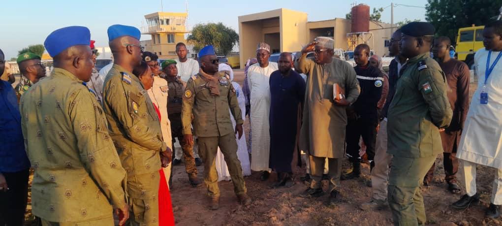 Visite de travail du Ministre des Transports à Maradi Visite de travail du Ministre des Transports à Maradi