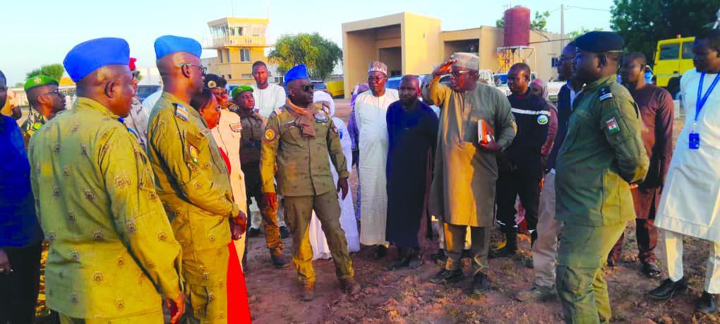 Visite du Ministre des Transports à Maradi et Projets Visite du Ministre des Transports à Maradi et Projets