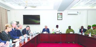 Coopération Niger-Italie: Séance de Travail au Cabinet Coopération Niger-Italie: Séance de Travail au Cabinet