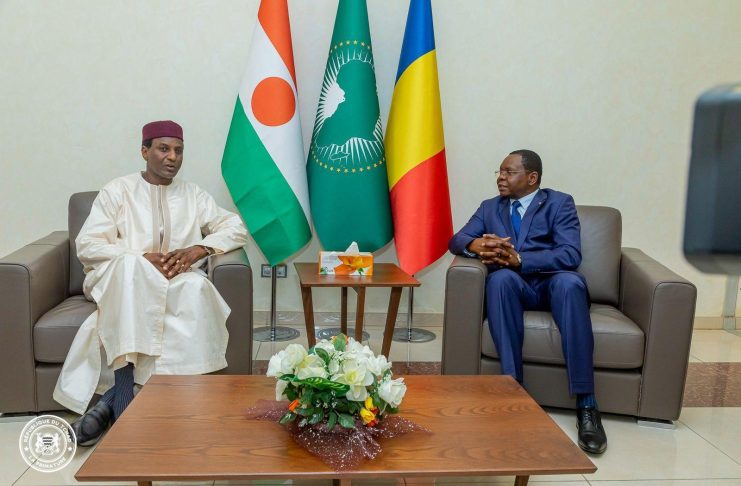 Visite du Premier Ministre Nigérien à N’Djamena Visite du Premier Ministre Nigérien à N'Djamena