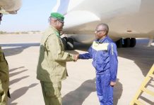 Arrivée à Niamey du Préfet de Bilma et de ses Collaborateurs Arrivée à Niamey du Préfet de Bilma et de ses Collaborateurs