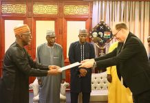 Diplomatie Niger: Réception des nouveaux représentants Diplomatie Niger: Réception des nouveaux représentants