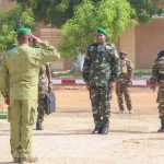 Général Tiani à la Garnison de Zinder Général Tiani à la Garnison de Zinder