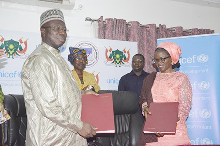 Coopération UNICEF et Université Abdou Moumouni Niamey Coopération UNICEF et Université Abdou Moumouni Niamey