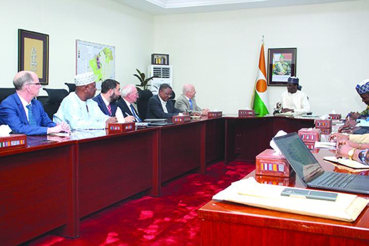 Audience Au Cabinet Du Premier Ministre Avec Global Atomic Audience Au Cabinet Du Premier Ministre Avec Global Atomic