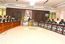 Réunion de Synthèse du Chef de l’État au Palais Réunion de Synthèse du Chef de l'État au Palais