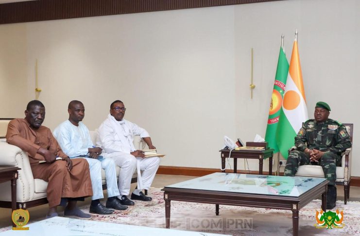 Communication des Membres de L’ONC avec le Président Tiani Communication des Membres de L'ONC avec le Président Tiani