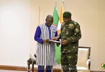 Confédération Des États Du Sahel: Délégation De Traoré Reçue Confédération Des États Du Sahel: Délégation De Traoré Reçue