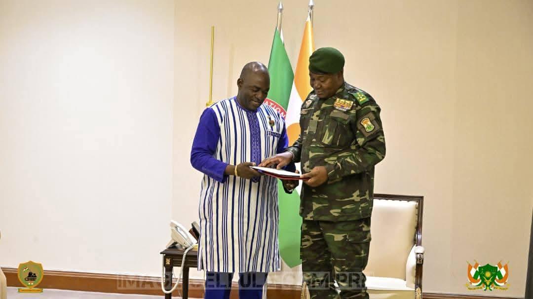 Confédération Des États Du Sahel: Délégation De Traoré Reçue Confédération Des États Du Sahel: Délégation De Traoré Reçue