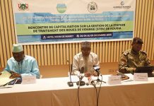 Rencontre sur la Station de Traitement des Boues à Koubia Rencontre sur la Station de Traitement des Boues à Koubia