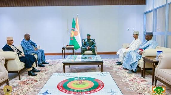 Tiani Accueille le Ministre Burkinabé de la Justice Tiani Accueille le Ministre Burkinabé de la Justice