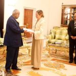 Guelleh Accueille Cinq Nouveaux Ambassadeurs Guelleh Accueille Cinq Nouveaux Ambassadeurs