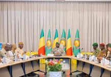 Présidence de la Première Session du Conseil des Ministres Présidence de la Première Session du Conseil des Ministres