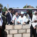 Pose de la Première Pierre du Centre d’Accueil des Enfants Pose de la Première Pierre du Centre d'Accueil des Enfants